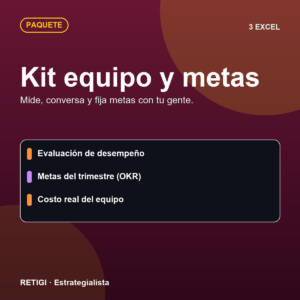 Kit equipo y metas