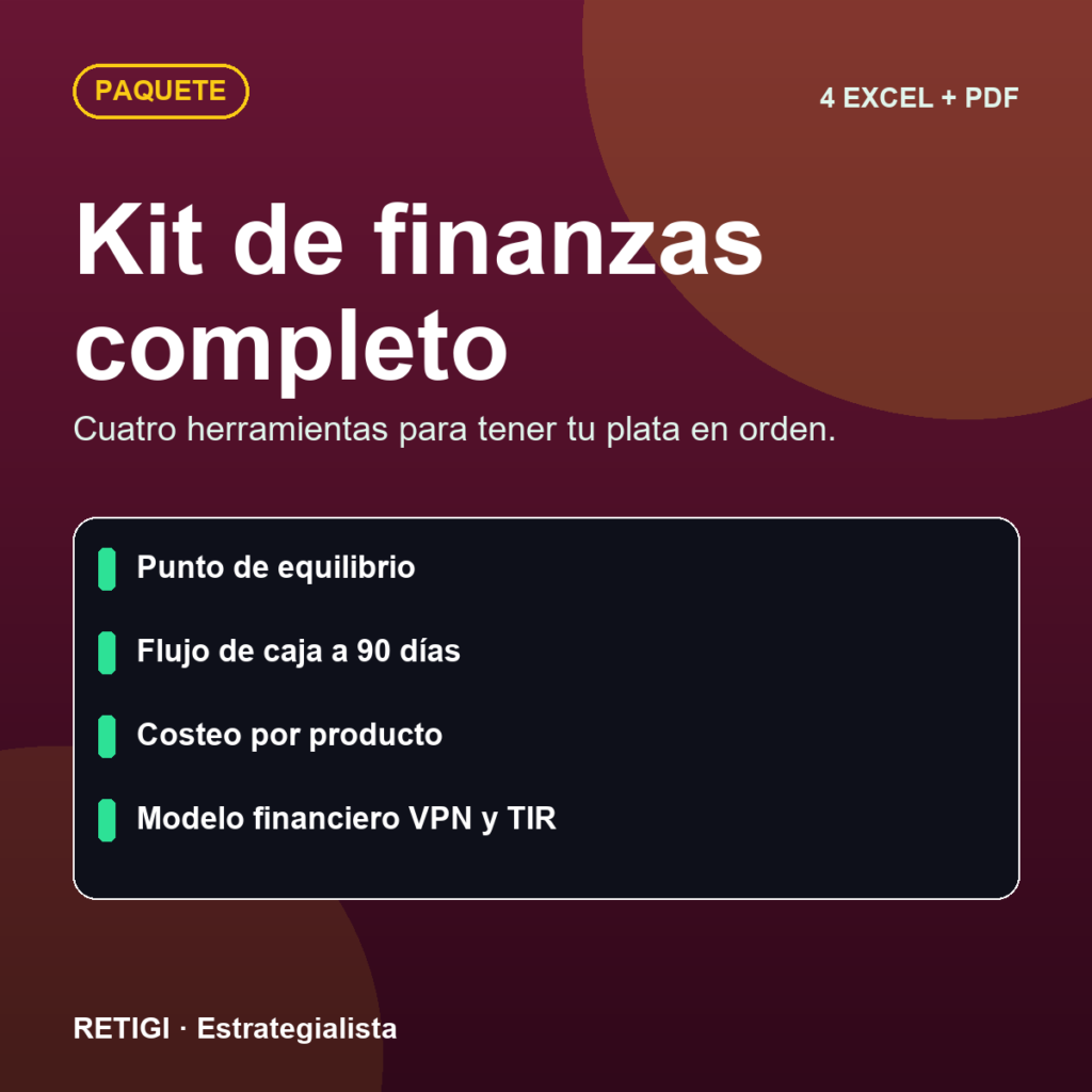 Kit de finanzas completo