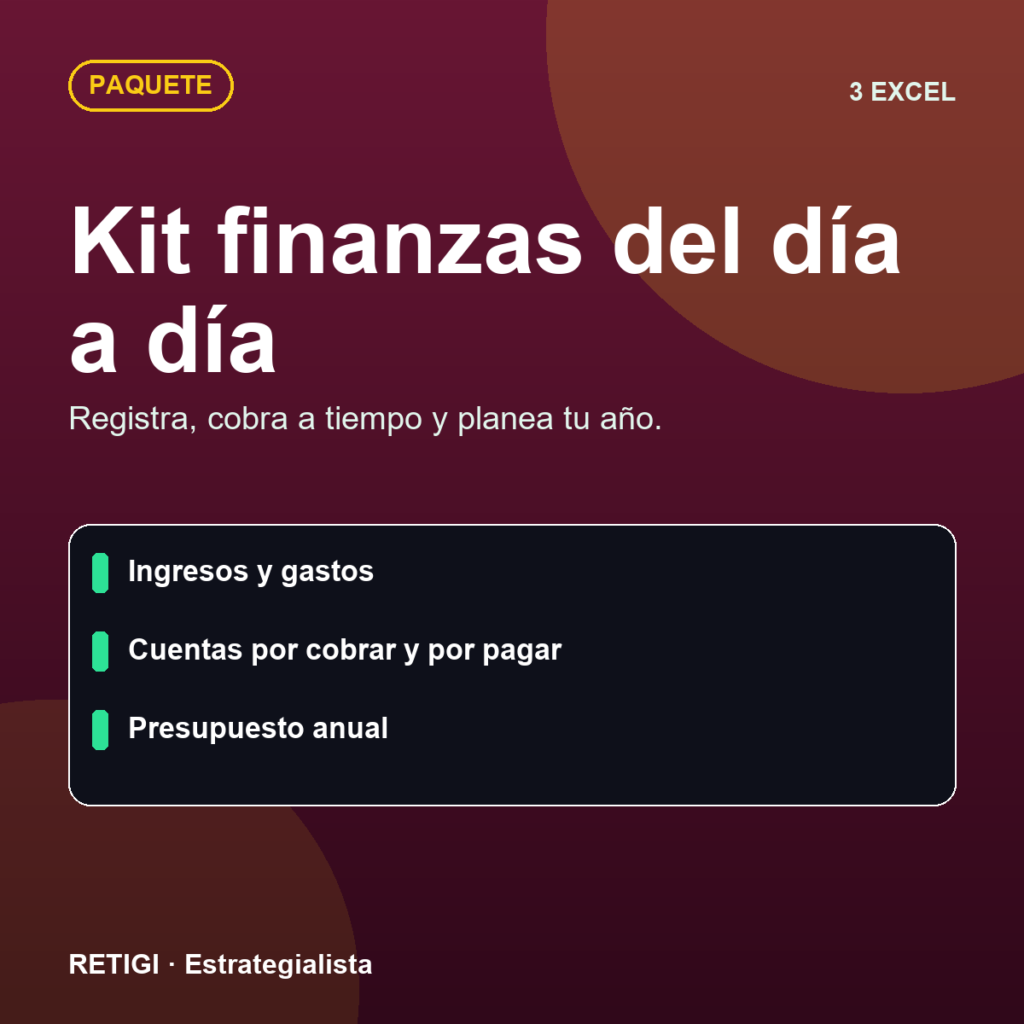 Kit finanzas del día a día
